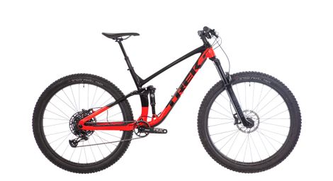 Refurbished produkt - mountainbike all-suspenduced trek fuel ex 7 5th gen. sram nx eagle 12v 29' rot schwarz 2023