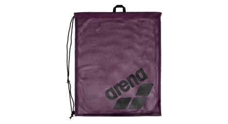 Bolsa de malla para natación Arena One Go 40 L, color morado