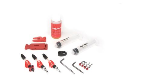 standard bleed kit for sram dot brakes with dot 5 1 fluid 120ml