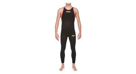 Arena powerskin homme open water r-evo + full body - closed - black fluo yellow