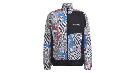 Veste adidas primeblue trail windbreaker print