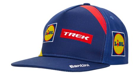 Casquette santini x lidl trek bleu