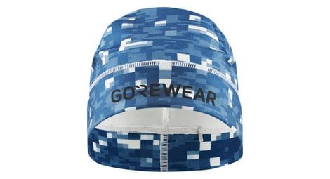 Bonnet unisexe gore wear essence light bleu/blanc