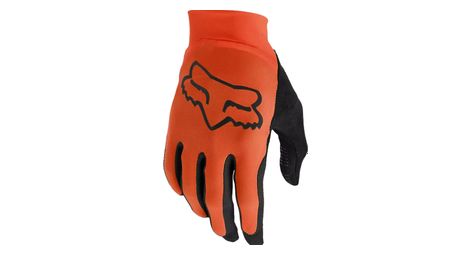 Gants longs fox flexair orange fluo