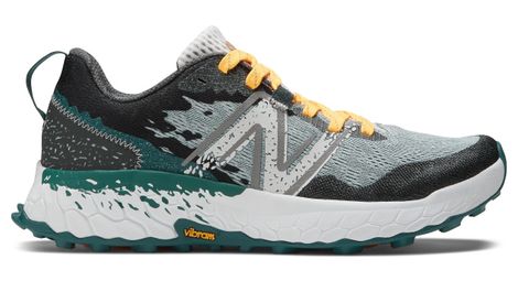 Chaussures de trail running new balance fresh foam x hierro v7 gris jaune vert