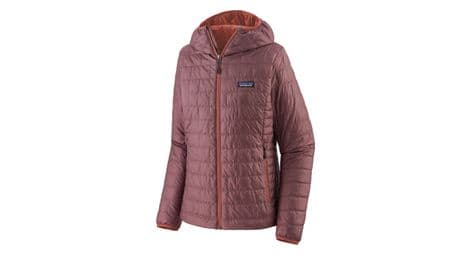 Patagonia women's nano puff hoody púrpura