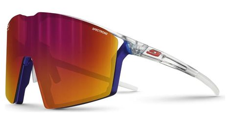Paire de lunettes julbo edge spectron 3 fdj crystal bleu