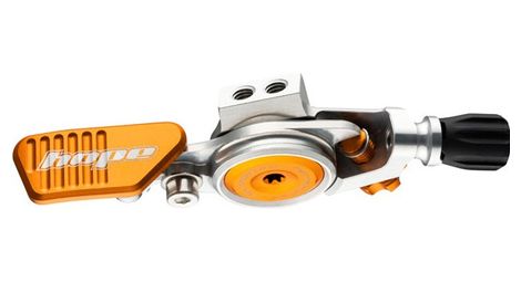 Commande tige de selle hope fixation matchmaker argent orange