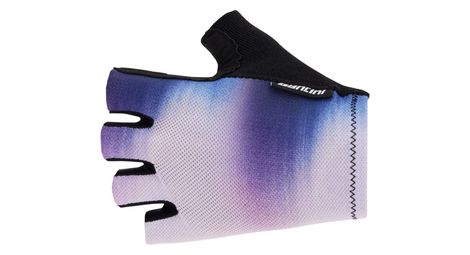 Gants courts unisexe santini ombra violet