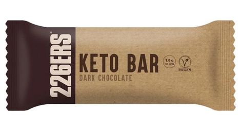 Barre protéinée 226ers keto chocolat noir 45g