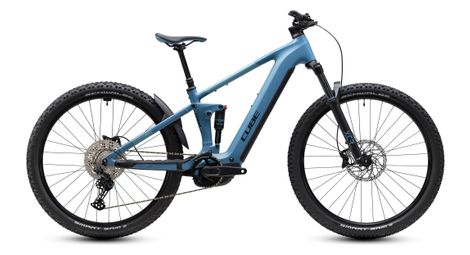 VTT Électrique Tout-Suspendu Cube Stereo Hybrid One22 Pro 800 Shimano 12V 800 Wh Bosch 120 Nm 29'' Bleu Sapphire 2027