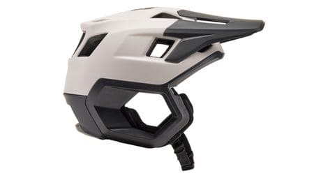 Casque fox dropframe blanc/gris