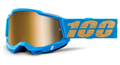 Masque 100% accuri 2 waterloo true gold lens / bleu