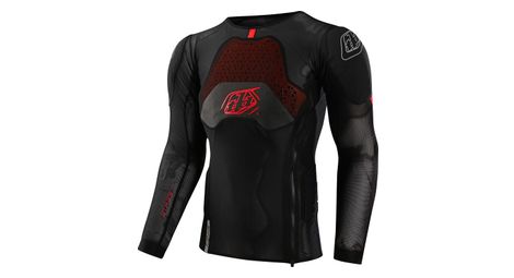 Maillot de protection manches longues unisexe troy lee designs stage ghost d3o noir