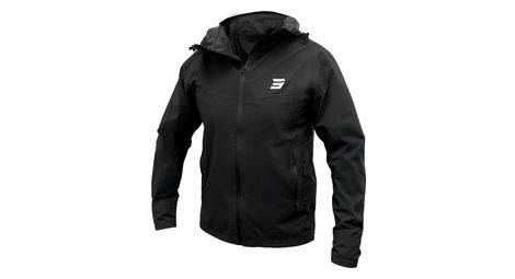 Veste coupe vent vtt shot station edge noir adulte