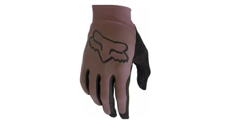 Guantes largos fox flexair ciruela / morado