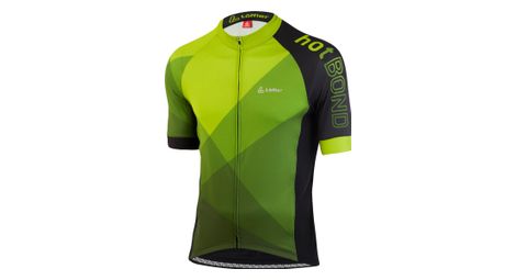 Maillot de cyclisme loeffler manches courtes maillot de velo m fz hotbond vert