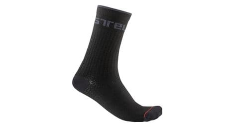 Paire de chaussettes castelli distanza 20 noir