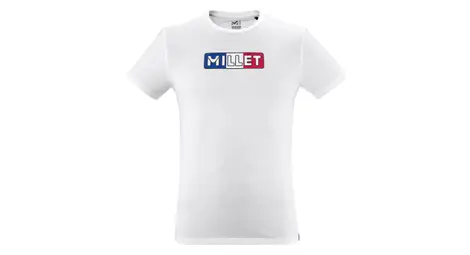 Camiseta blanca para hombre millet m1921