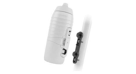 Fidlock twist x keego botella blanca de 600 ml con soporte negro