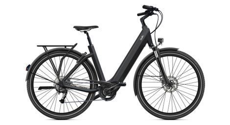 VTC Électrique O2 Feel iSwan Explorer Univ 6.2 Shimano Alivio 9V 540 Wh 27.5'' Noir Intense T.M 170/190cm - Produit Reconditionné