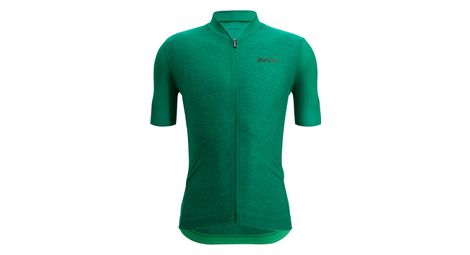 Maglia santini manica corta colore puro green s