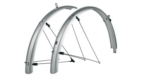 Par de guardabarros sks bluemels 28'' basic 55 plata