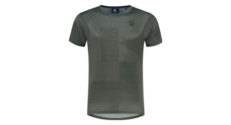 Maillot Manches Courtes VTT Velo Rogelli Adventure Core - Homme - Verte