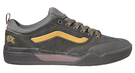 Chaussures vans bmx peak lewis mills vert jaune