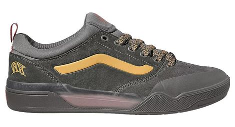 Zapatillas vans bmx peak lewis mills verde / amarillo