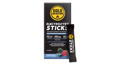 boison electrolyte goldnutrition electrolytes berries 10 sachets
