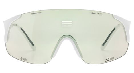 Alba Optics Jumbo Brille Weiß Vzum F-Lens Beetle