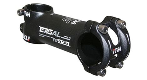 POTENCE ROUTE-VTT ITM ERGAL NOIR REVERSIBLE 31,8 ANGLE 6° L 90mm 134g