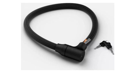 Texlock orbit antivol à clef tissé kevlar 100 centimètres - noir - texlock