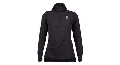 Sweat a capuche fox femme defend thermal noir