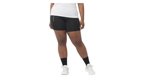 salomon cross run bib shorts 5inch black women s