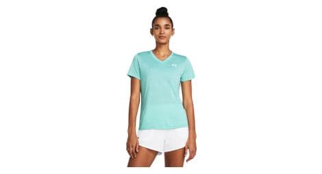 Camiseta de manga corta under armour tech twist azul para mujer