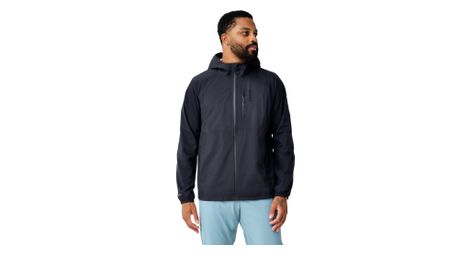 Chaqueta impermeable Brooks Canopy negra para hombre