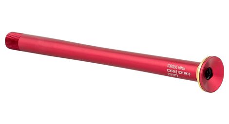 Axe arrière bontrager switch lever pro 12x142mm | m12x1.0 | rouge