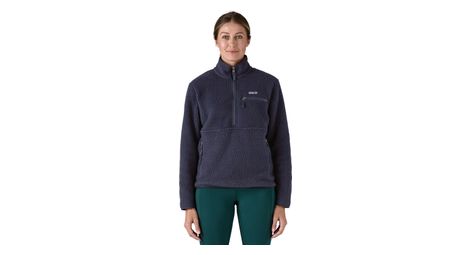 Polaire patagonia retro pile marsupial bleu femme