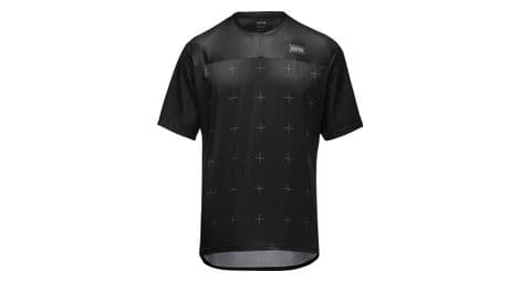 Maillot manches courtes gore wear trailkpr noir