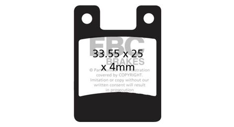 Ebc plaquettes de frein hope tech 2 pistons vert