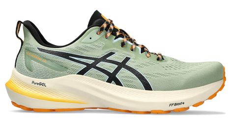 Asics gt-2000 12 tr green beige trail running shoes 46
