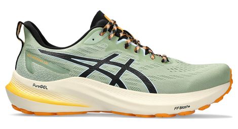 Chaussures de trail running asics gt-2000 12 tr vert beige