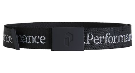 Cintura Peak Performance Rider Belt Nero Unisex OS