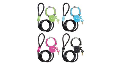 Pack de 4 menottes antivol câble Master Lock