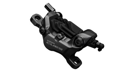 Pinza de freno de disco hidráulico shimano cues br-u8020 post mount (4 pistones) negro