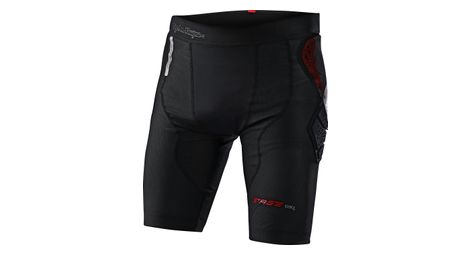 Pantalón corto de protección mtb troy lee designs stage ghost d3o negro