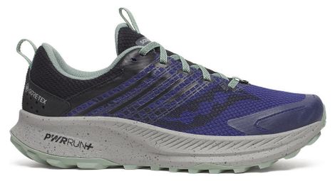 Chaussures Trail Saucony Ride TR2 GTX Bleu/Gris Homme