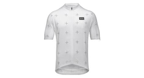 Gore wear daily short sleeve jersey white